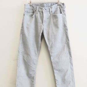 Levi's 514 Straight Fit Corduroy jeans - Light Gray/Blue - 33x32
